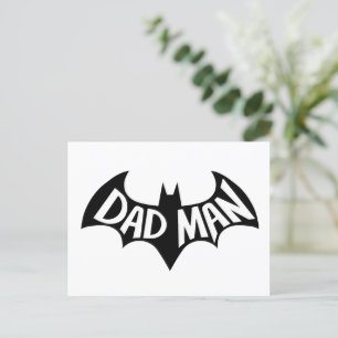 Dadman Superhero Postcard