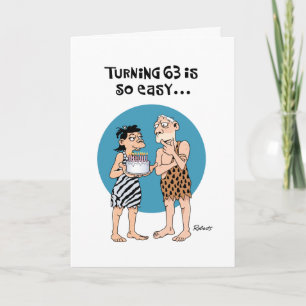 Dad's 63rd Birthday Greeting Card