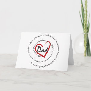 Dads and Fathers for Fathers Day Card