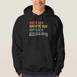 Dads Are Hard To Buy For Birthday 5 Hoodie
