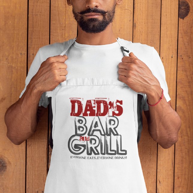 Dad's Bar and Grill Apron (Creator Uploaded)