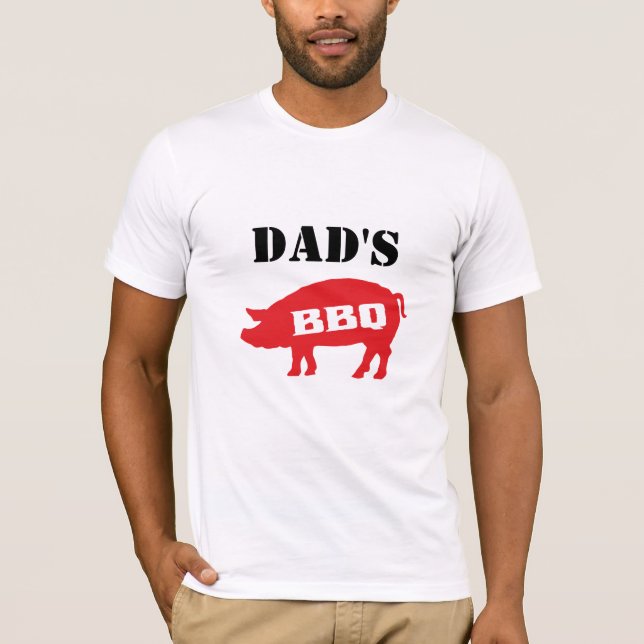 Dad's BBQ Barbeqye T-Shirt (Front)