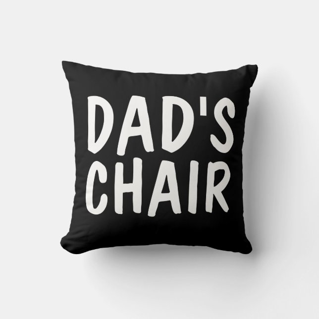 DAD'S CHAIR DAD pillows (Front)