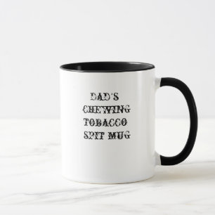 Dad's chewing tobacco spit mug