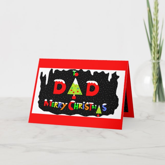 DADS CHRISTMAS CARD (Front)