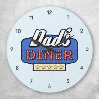 Dad's Diner Logo - A Gift for Dad