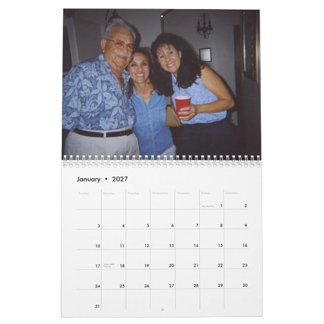 Dad's Fathers Day Calendar '07 (Jan 2027)