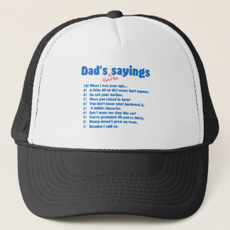 Dads favourite sayings hat