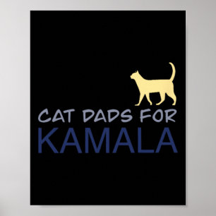 Dads For Kamala Harris For President 2024  Poster