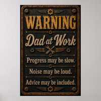 Dads Garage Poster