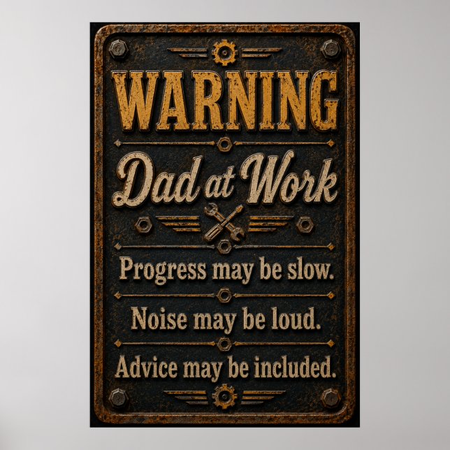 Dads Garage Poster (Front)