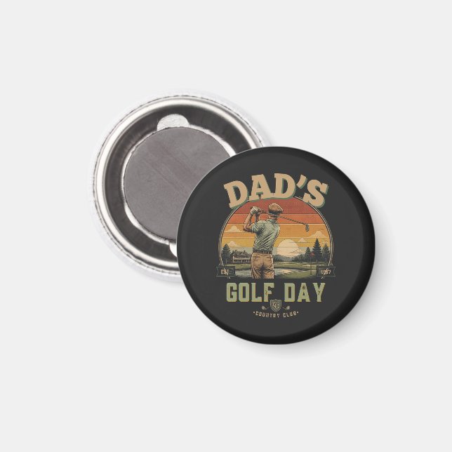 Dad's Golf Day Magnet (Front/Back)