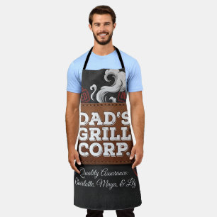 Dad's Grill Corp. Personalised  Apron