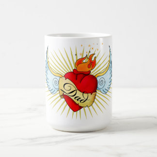 Dad's Heart Coffee Mug
