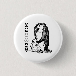 Dads Know Best 3 Cm Round Badge