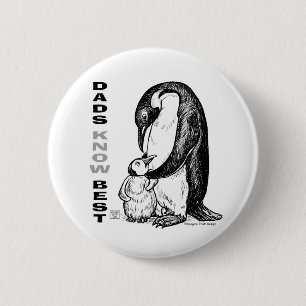 Dads Know Best 6 Cm Round Badge