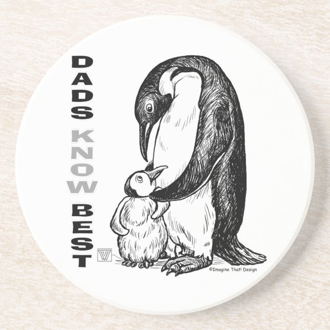 Dads Know Best Coaster (Front)