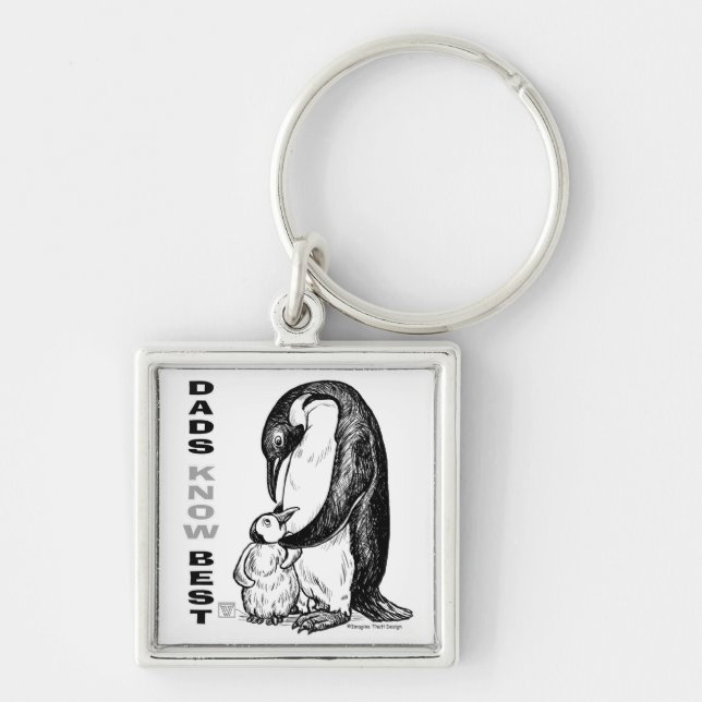 Dads Know Best Key Ring (Front)