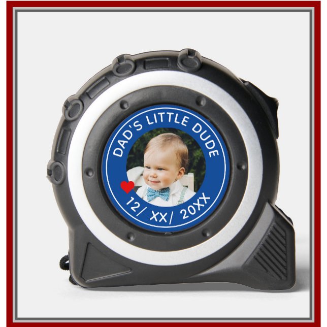 DAD'S LITTLE DUDE Photo Date Blue 1 (Creator Uploaded)