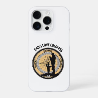 Dad's Love Compass iPhone 16 Pro Case