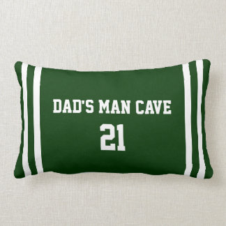 Dad's Man Cave Customisable Sports Fan Pillow