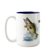 Dad's Mug with Bass 15oz Mug