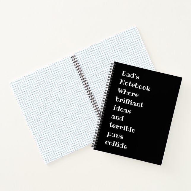 Dad's Notebook: Where Brilliant Ideas and Terrible Notebook (Inside)