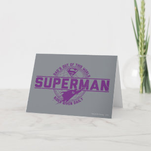 Dad's Out of this World Card