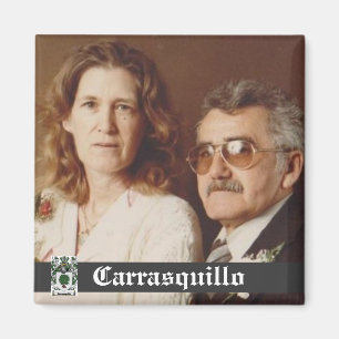 Dad's Parents Carrasquillo Grandparents Magnet