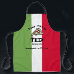 Dad's Pizzas Apron<br><div class="desc">Perfect to honor your country,  grandfather,  or whoever else is dear to you!</div>
