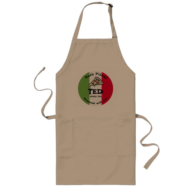 Dad's Pizzas Long Apron (Front)