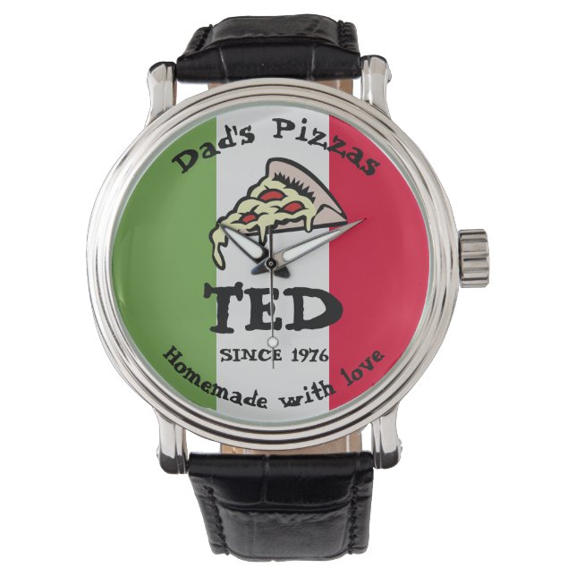 Dad's Pizzas Watch (Front)