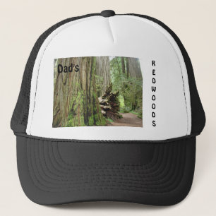 Dad's Redwoods sports caps hats Big Redwood Trees