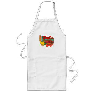 Dad's Roadside Diner Long Apron