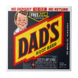 Dad's Root Beer Tile