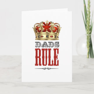 Dads RULE - Father´s Day Card