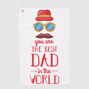 Dad's Secret to Golfing Success: Best Dad Golf Towel