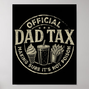 Dad's Share Making Sure Not Poison Funny Fathers Poster