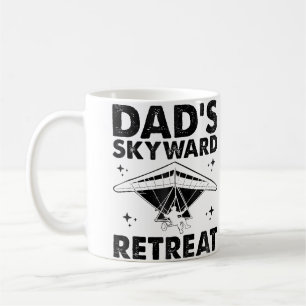 Dad'S Skyward Retreat Hang Gliding Hang Glider Pil Coffee Mug