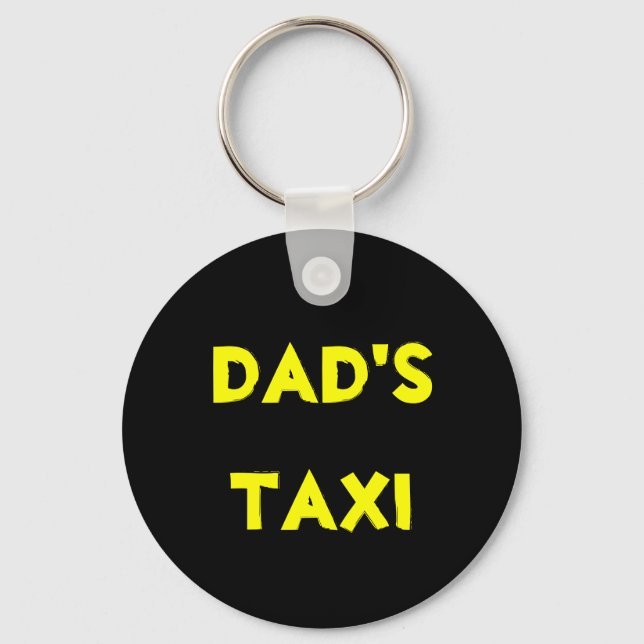 dad's taxi key ring (Front)