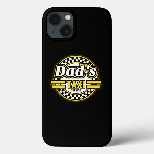 Dad's Taxi Service Logo Case-Mate iPhone Case (Back)