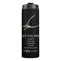 DAD'S TOOL RULES WORKSHOP GARAGE coffee travel