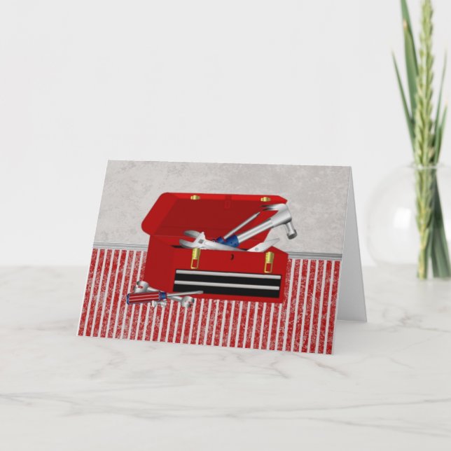 Dad's Toolbox Card (Front)