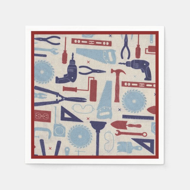 Dad's Tools Napkin (Front)