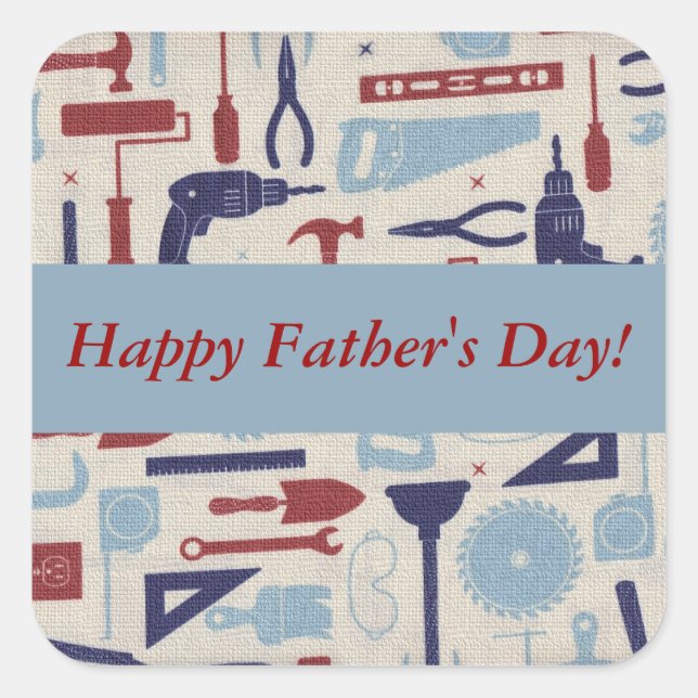 Dad's Tools Sticker (Front)