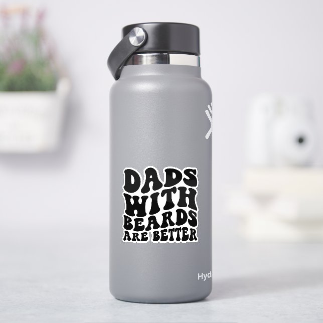 Dads With Beards Are Better, Funny Dad (HydroFlask)