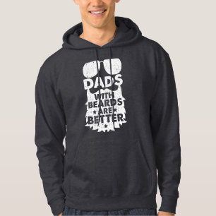 🧔 Dads with Beards Are Better 🧔 Hoodie