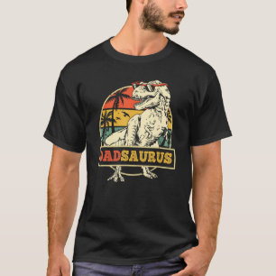 Dadsaurus Rex Dinosaur Dad Saurus Family T-Shirt