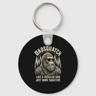 Dadsquatch bigfoot like a regular dad more key ring