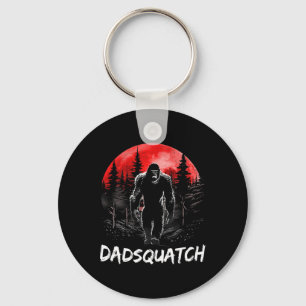 Dadsquatch Funny Bigfoot Dad Sasquatch Yeti Gift F Key Ring